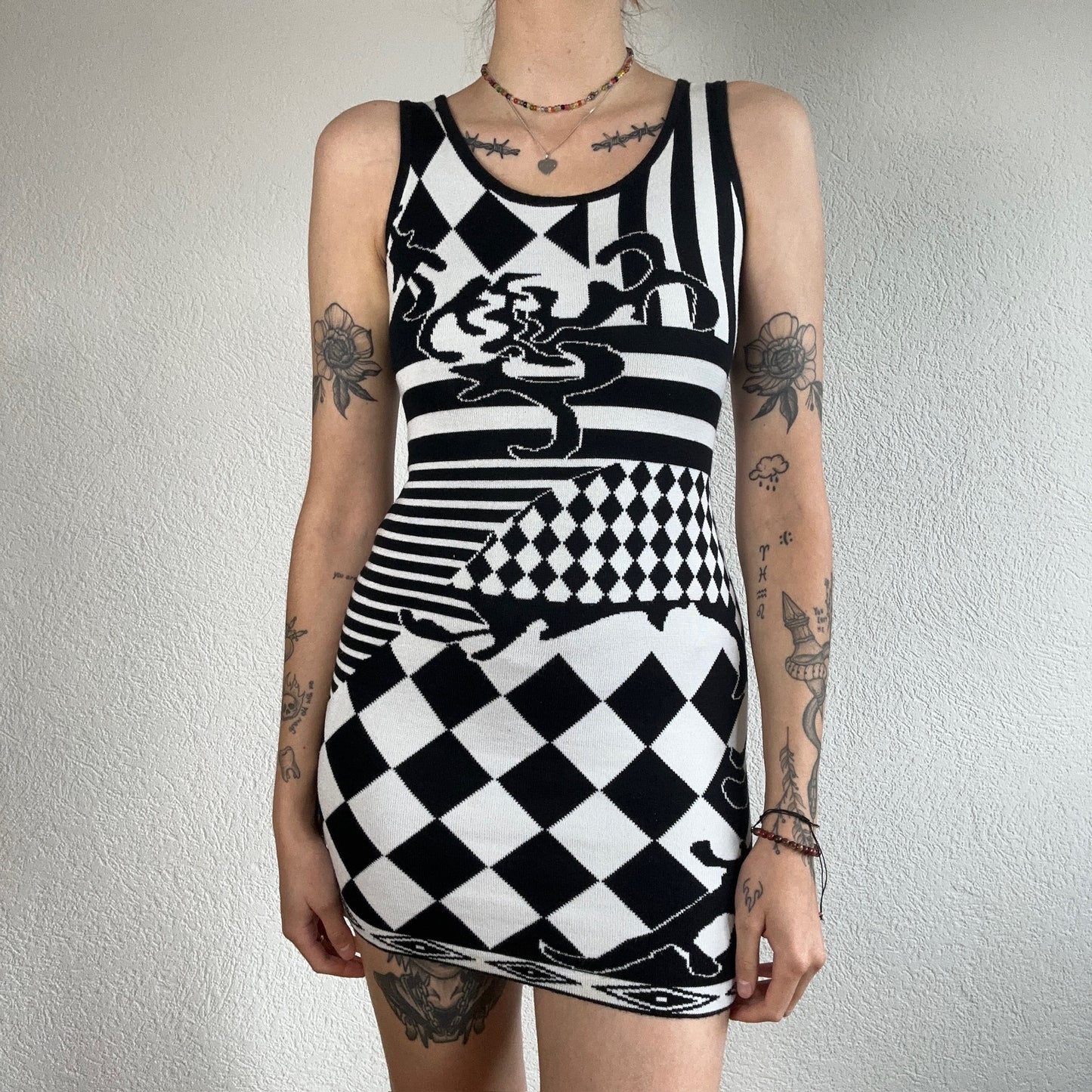 Y2K Cute vintage black and white Dress | Bern