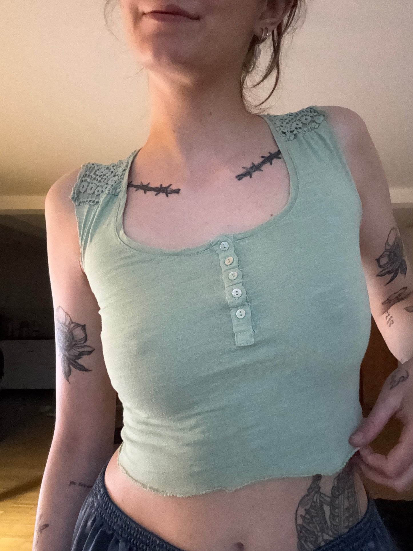 Green Reworked Top