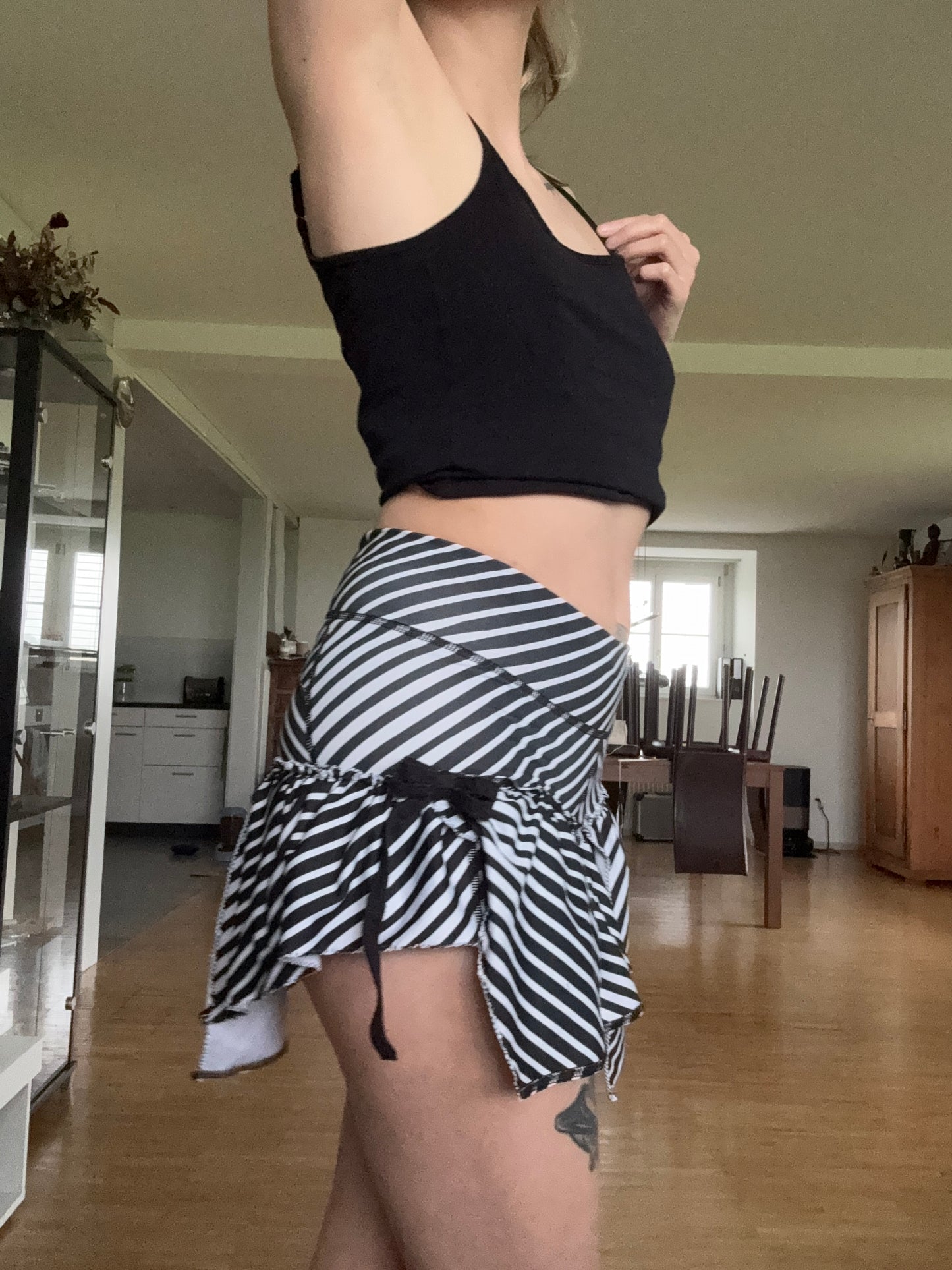 Handmade Upcycled Puma Skort - Size S