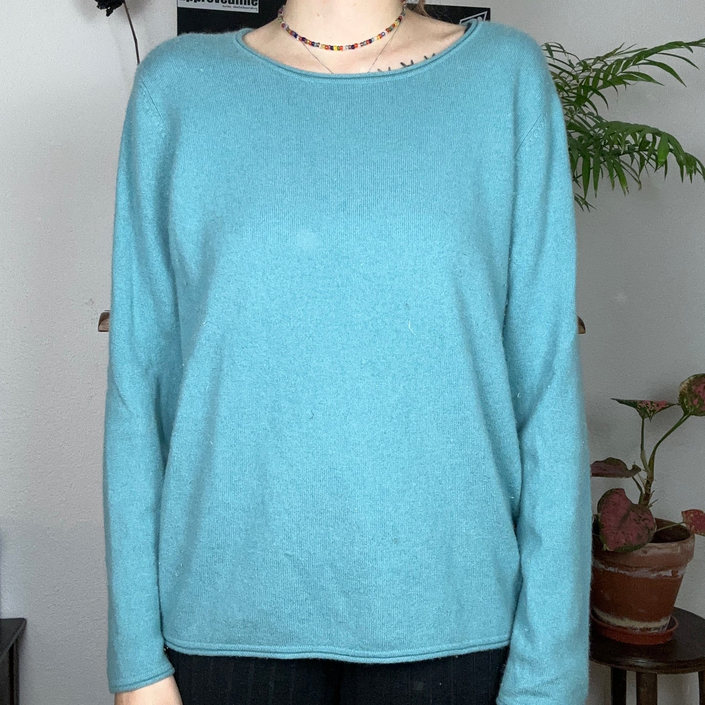 Blue Knit Longsleeve