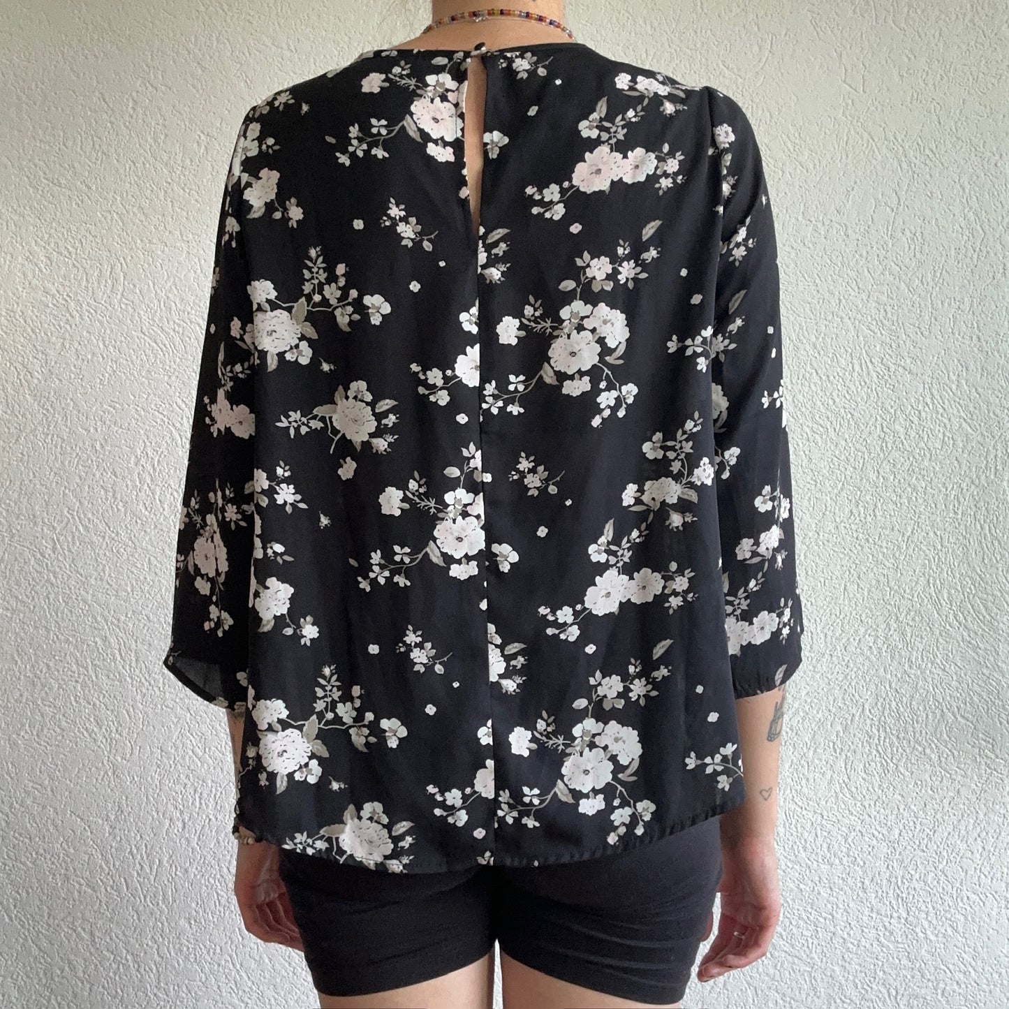 Schwarze Bluse