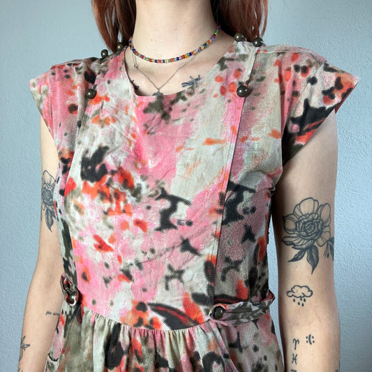 Beige and Pink Dress | Bern