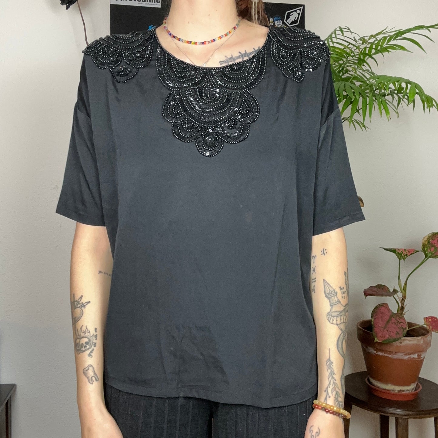 Black Shirt / Blouse | Bern