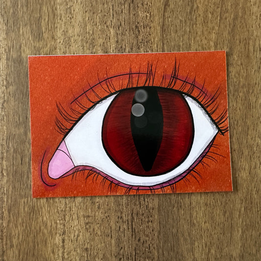 „Strange Gaze“ | Illustrated Postcard