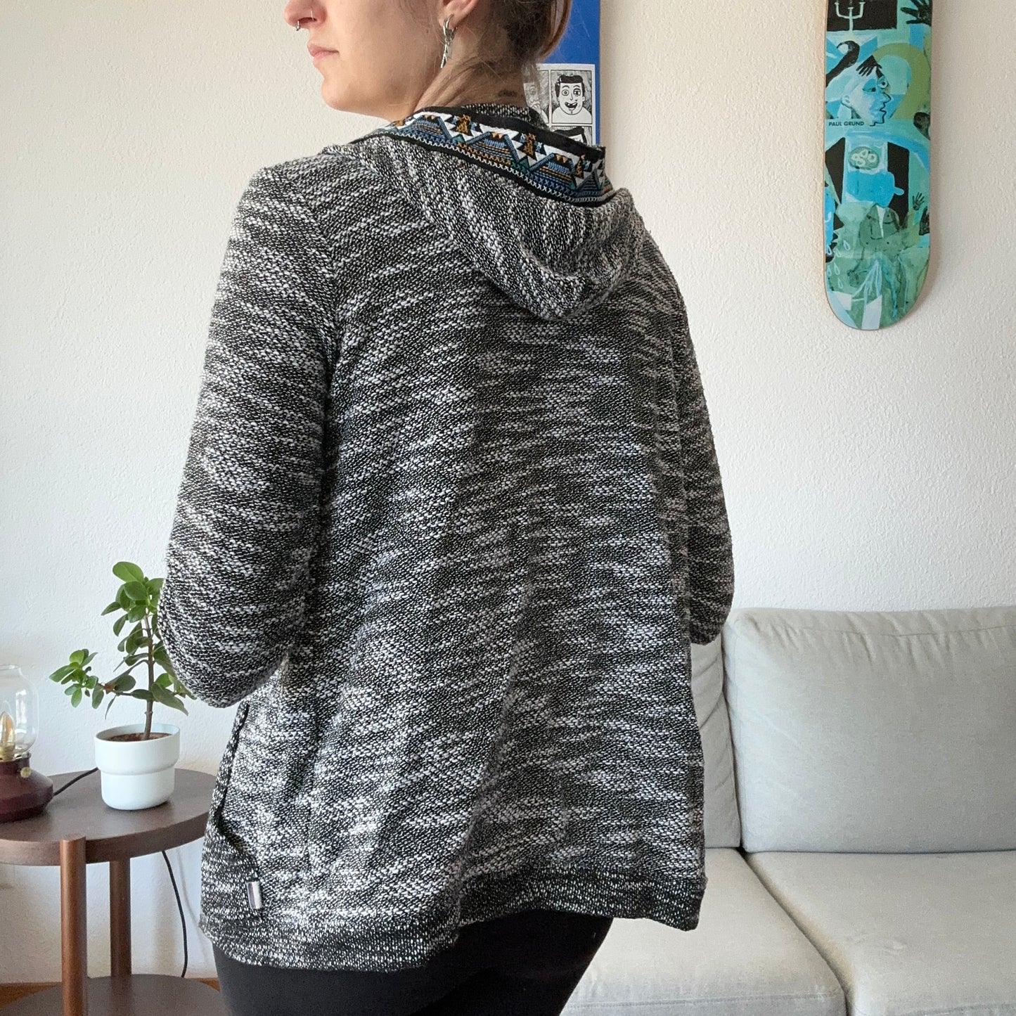 Gray Cardigan