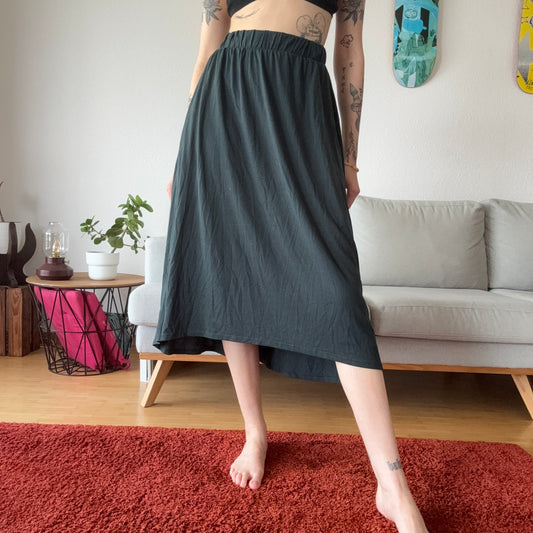 Gray/Darkgreen Skirt