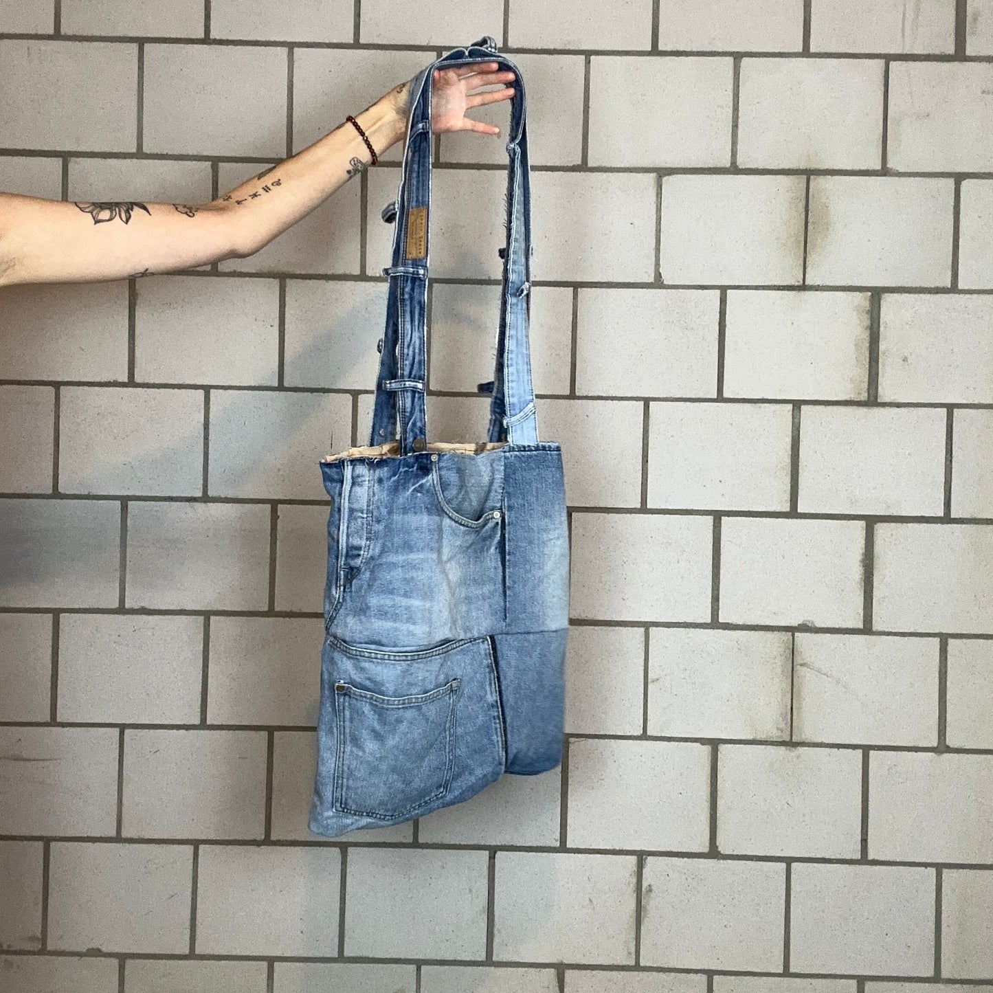 Reworked Jeans Bag | Bern