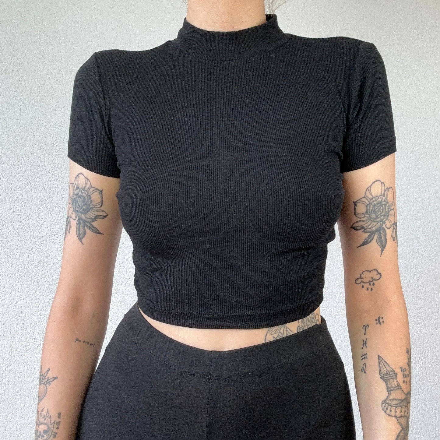 Black cropped Shirt | Neuenegg