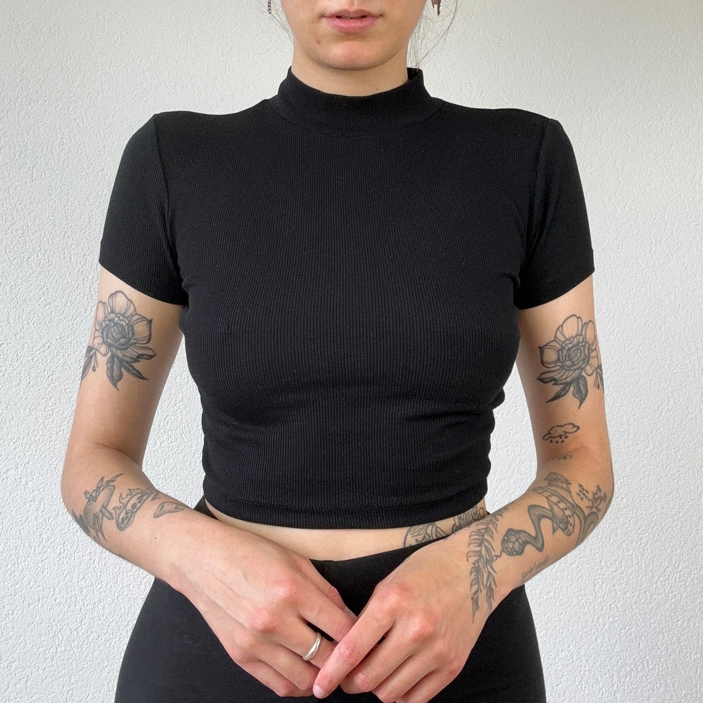 Black cropped Shirt | Neuenegg