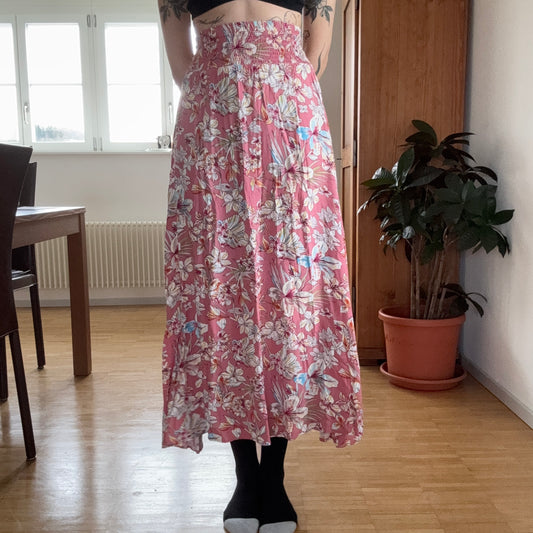 Pink Skirt with Flower Pattern | Bern