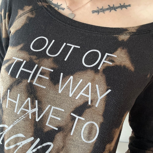 Black bleached Longsleeve | Bern