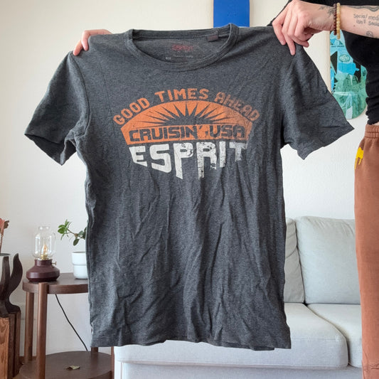 Gray Shirt with Front Print | Bern