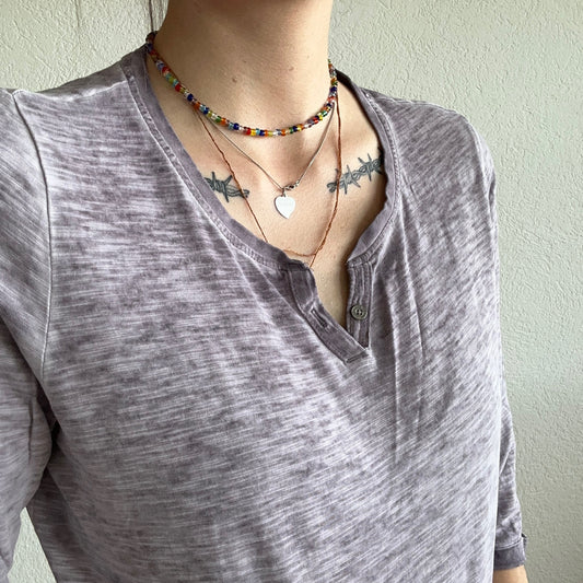 Gray 3/4 Longsleeve | Bern