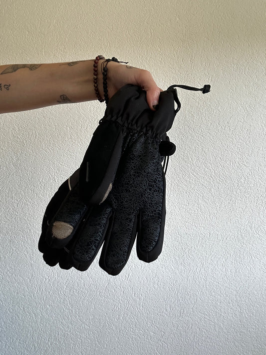 Black Ski Gloves