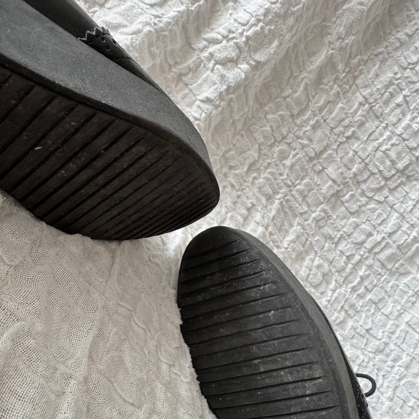 Schwarze Schuhe