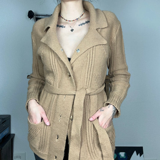 Brown Vintage knitted Cardigan | Bern
