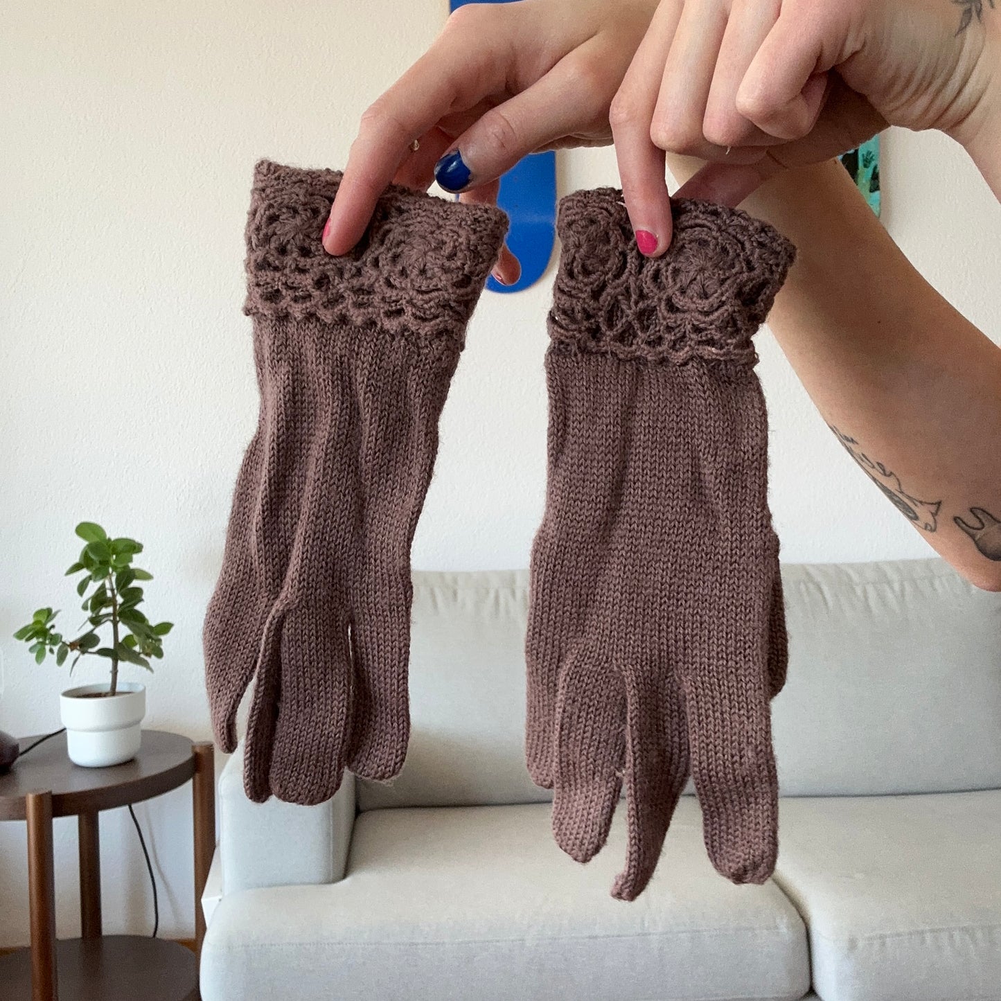 Braune Handschuhe | Bern