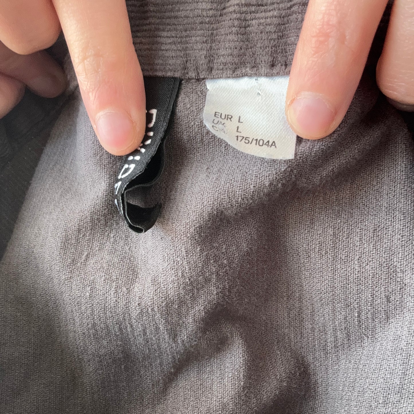 Gray Cord Blouse | Bern