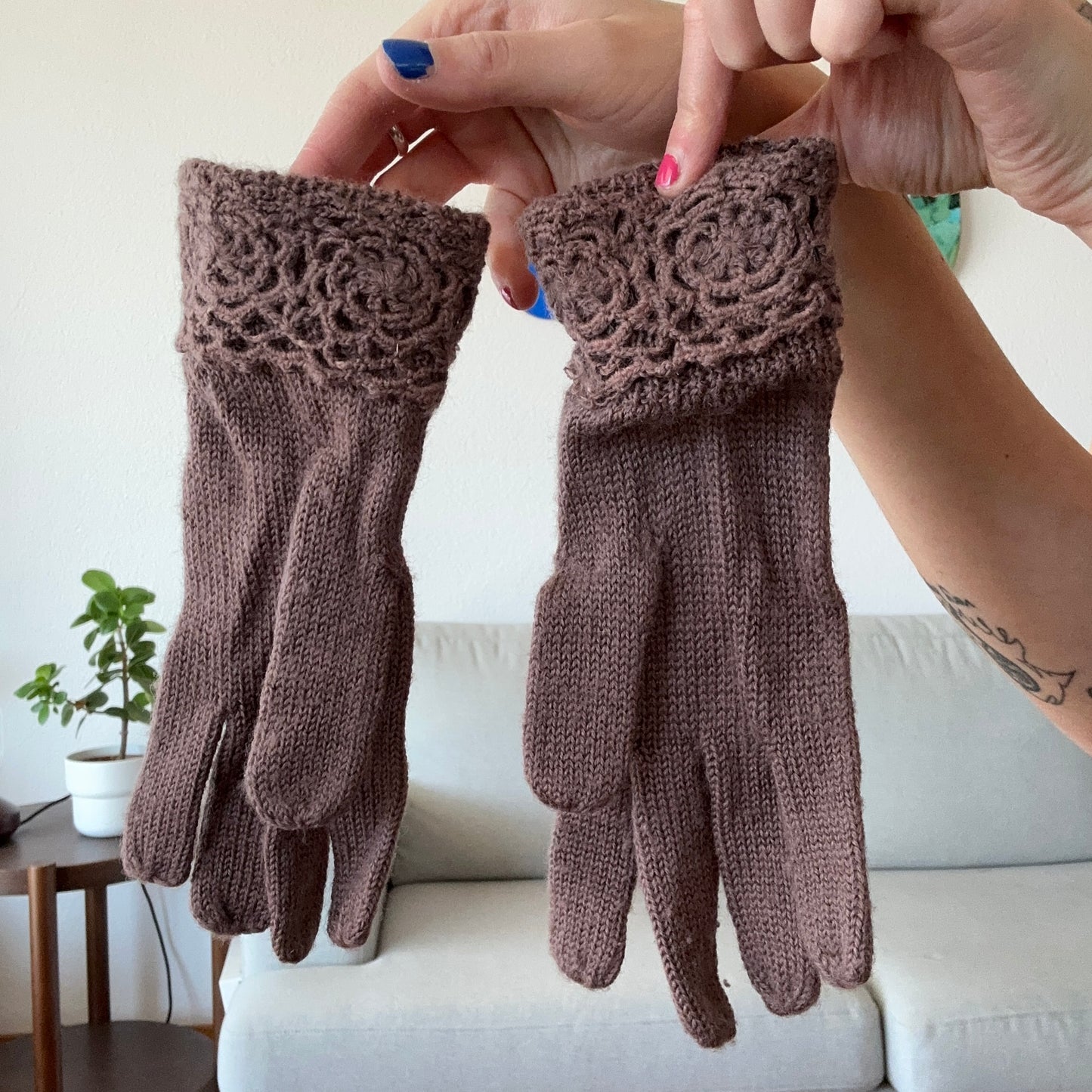 Braune Handschuhe | Bern