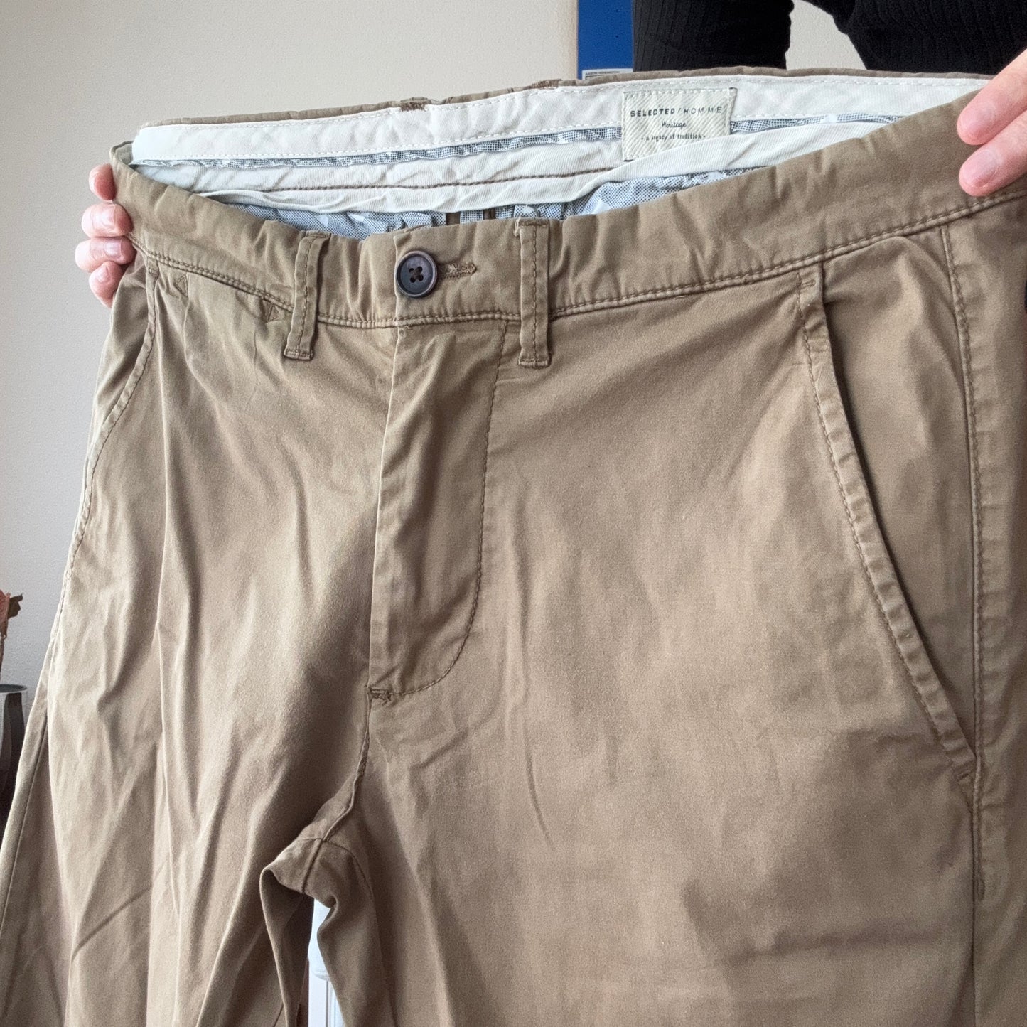 Beige Pants