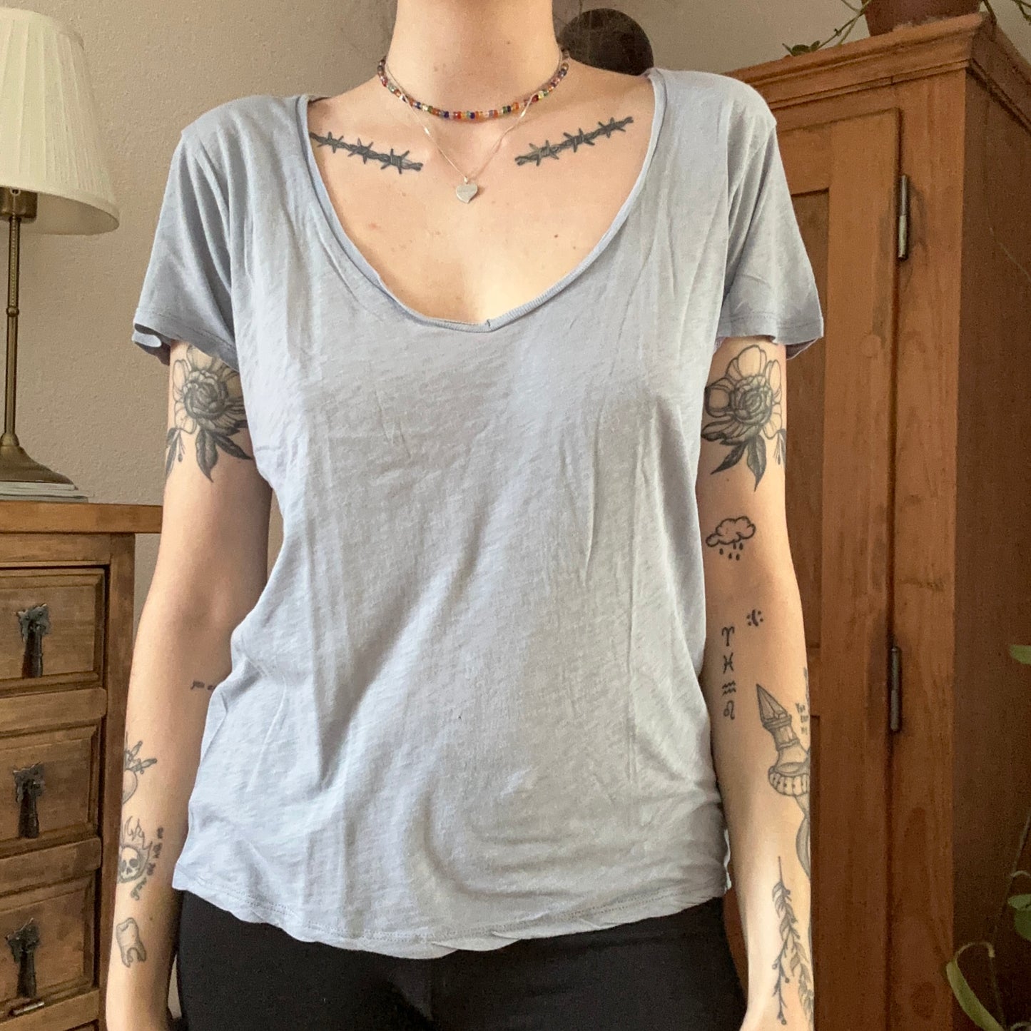 Gray Shirt