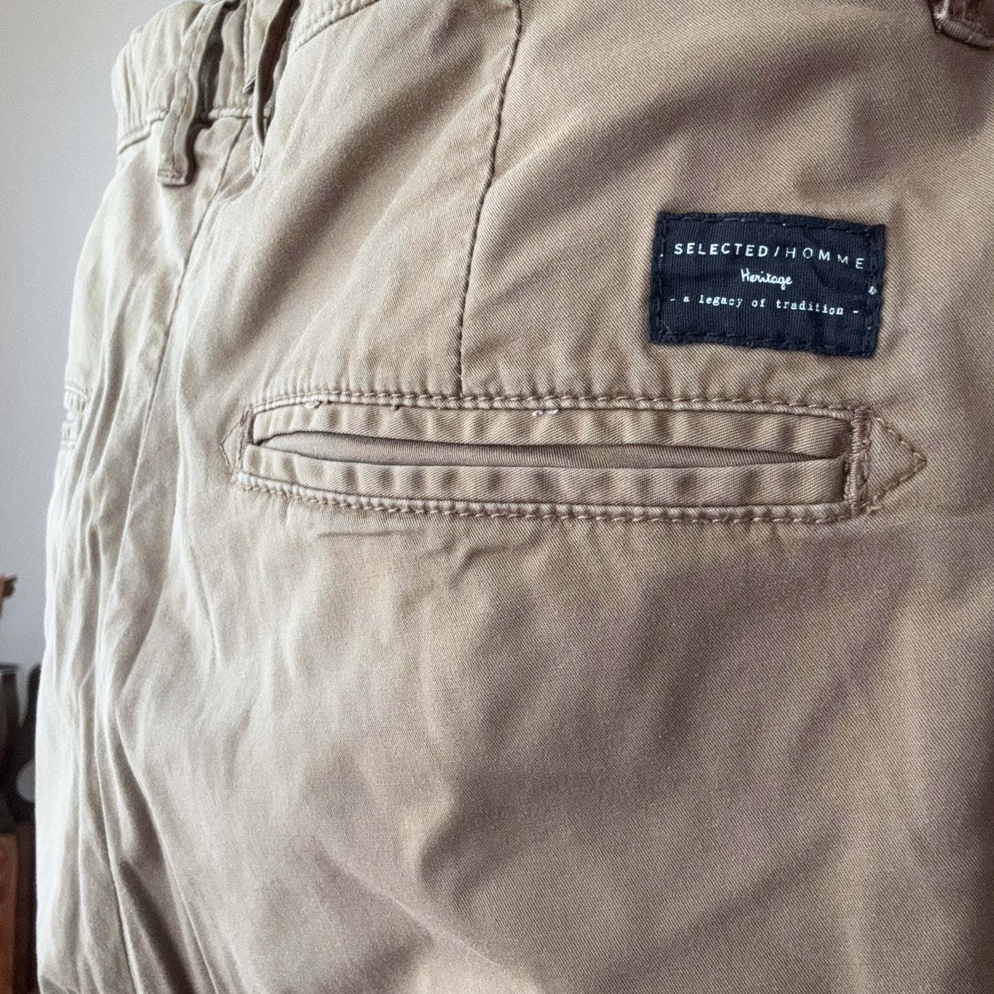 Beige Pants