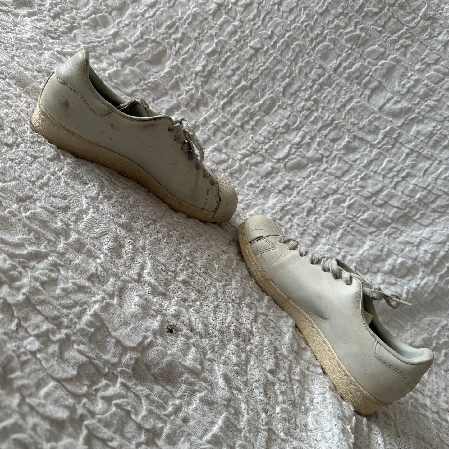 White Adidas Superstar | Bern