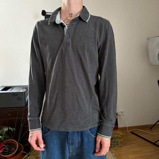 Gray OVS Polo Longsleeve | Bern