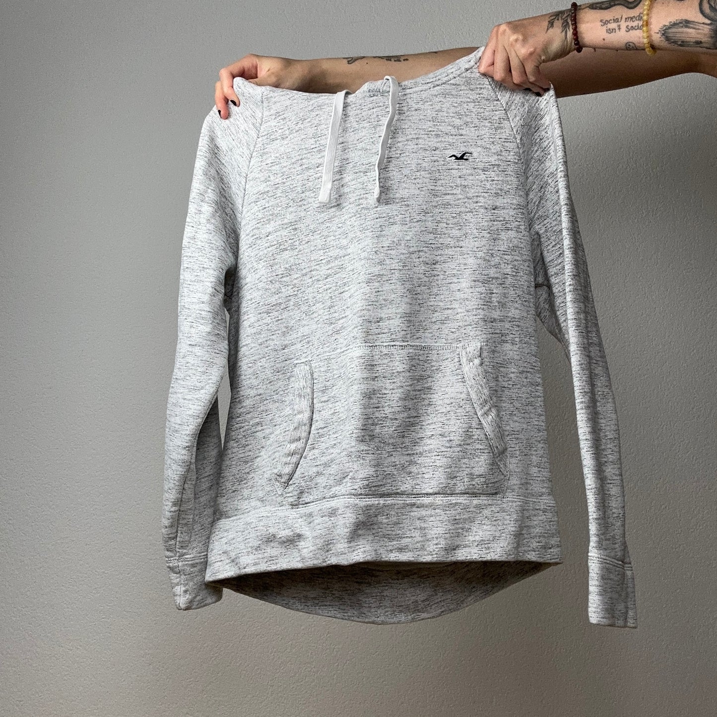 Gray Hollister Hoodie