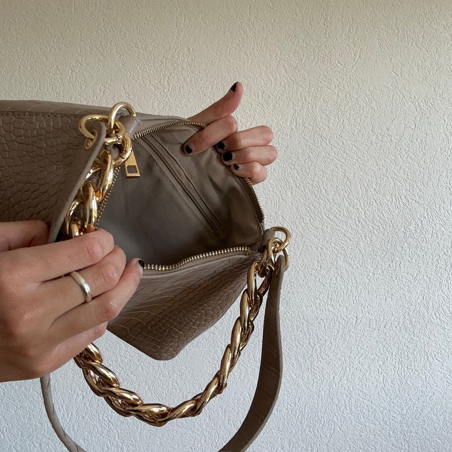 Beige Bag