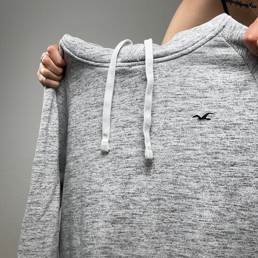 Gray Hollister Hoodie