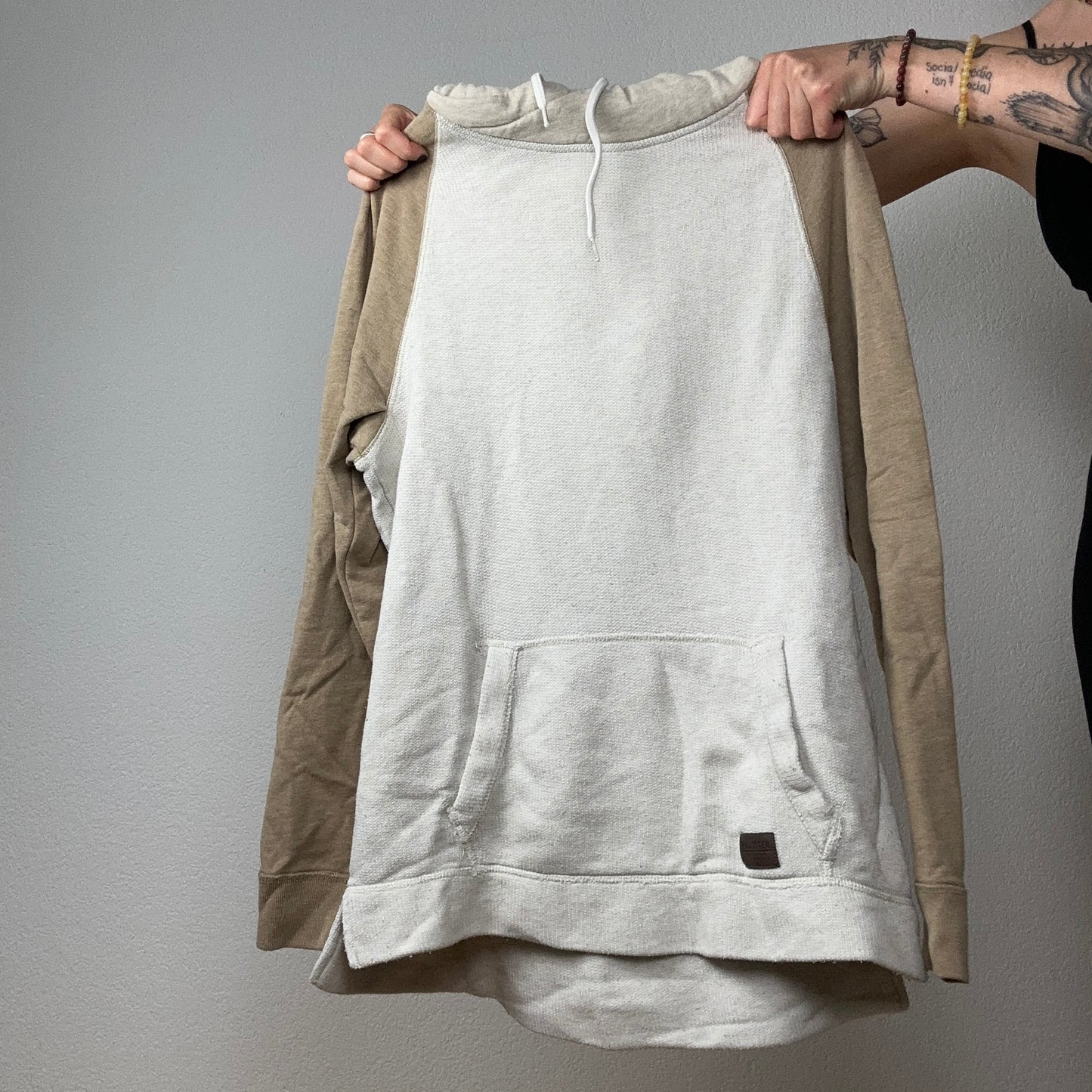 Beige Hollister  Hoodie