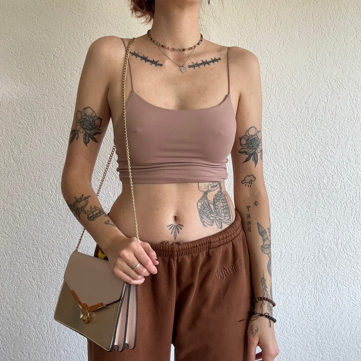 Beige Bag