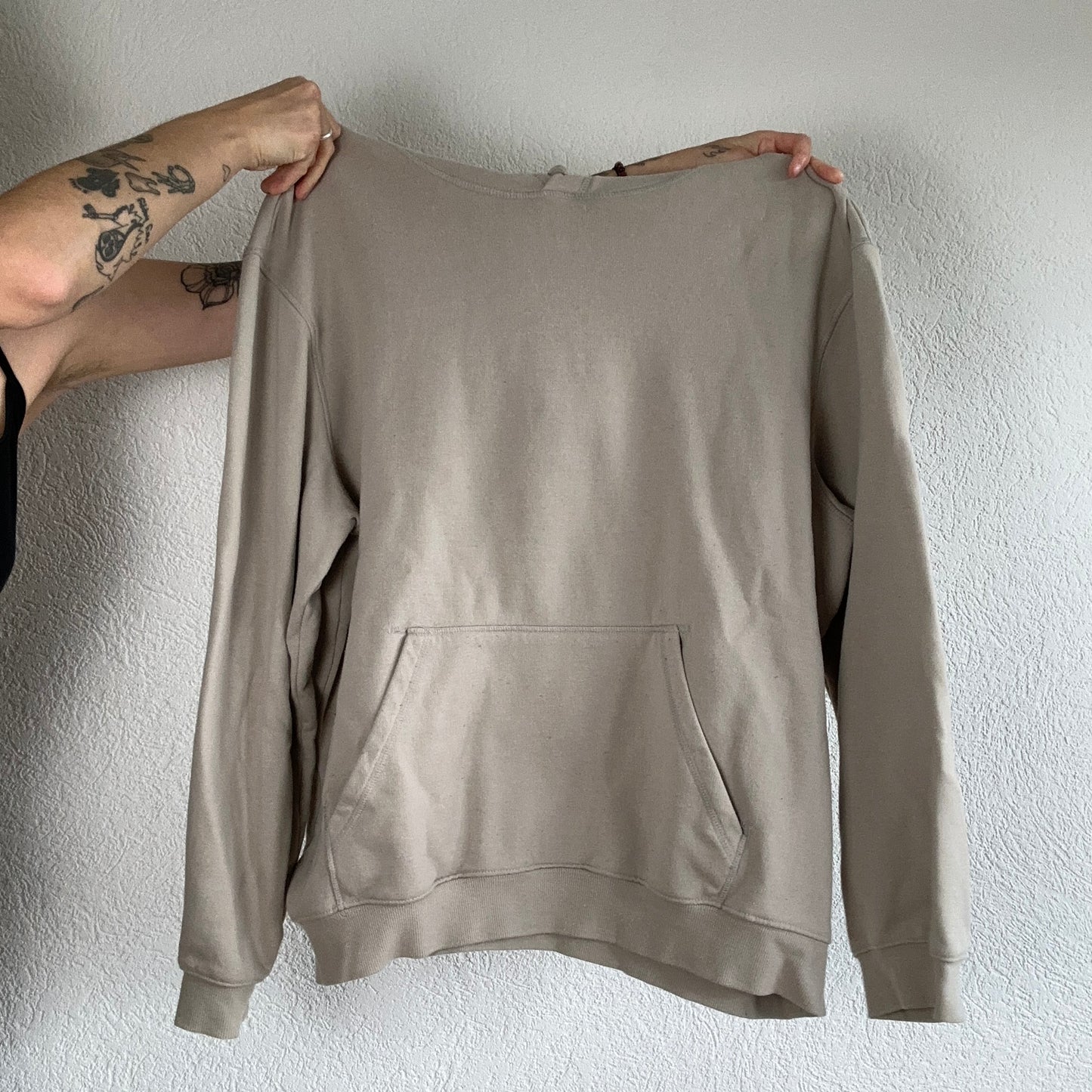 Beige Hoodie