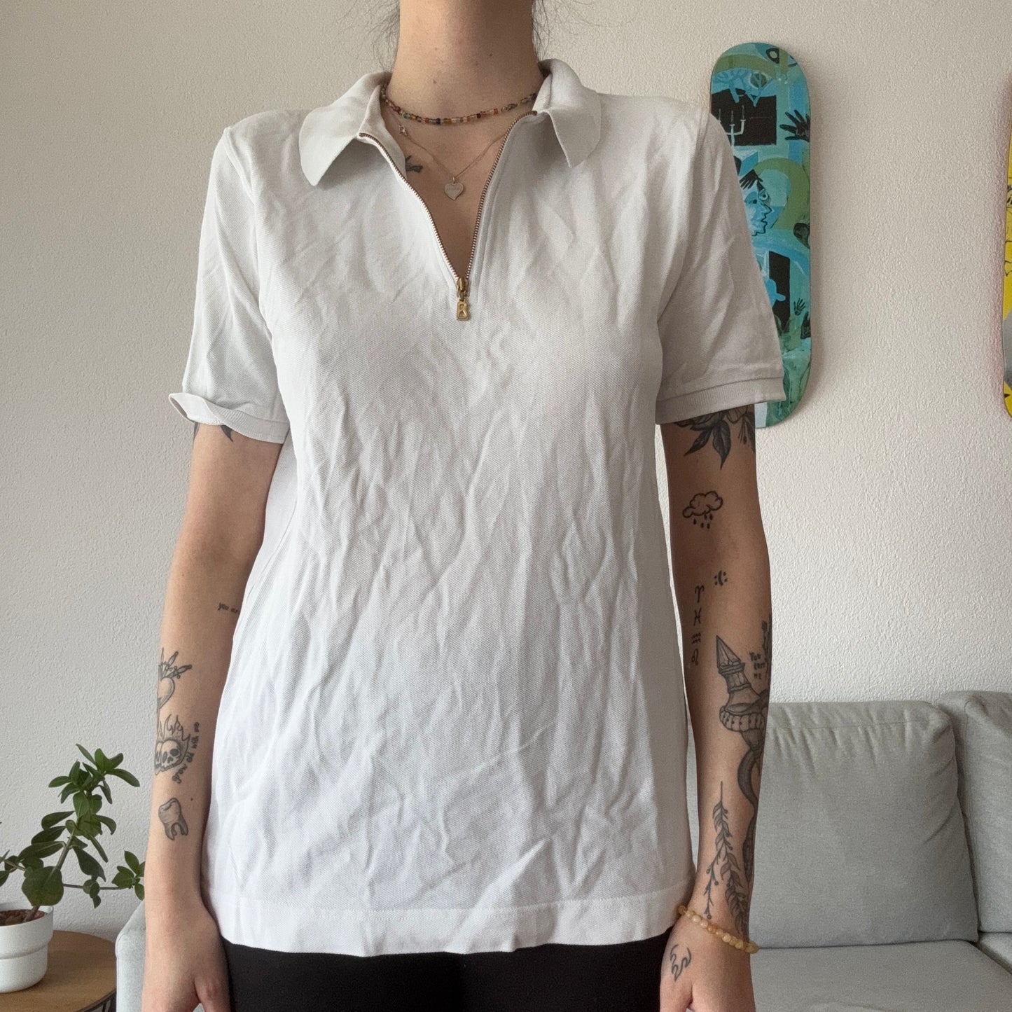 White Polo Shirt | Bern