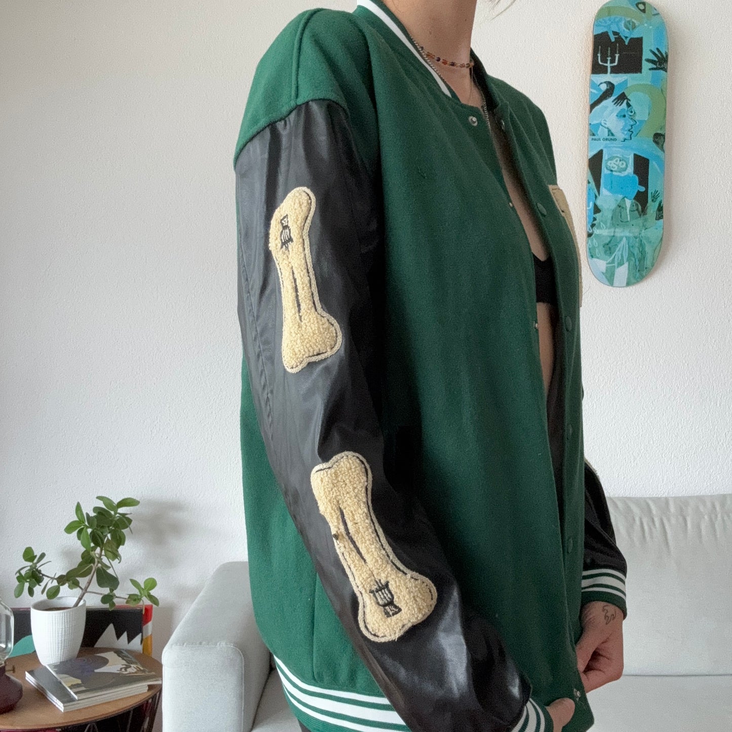 Green College Jacket | Bern