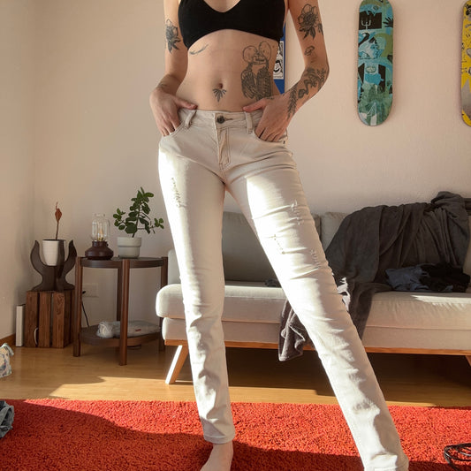 Beige Pants