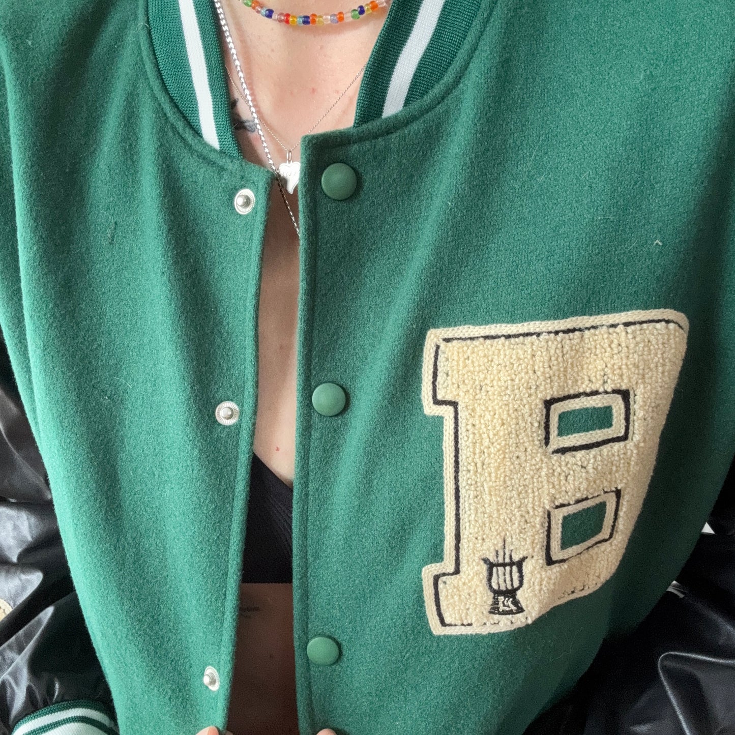 Green College Jacket | Bern