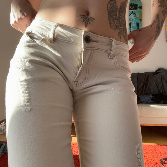 Beige Pants