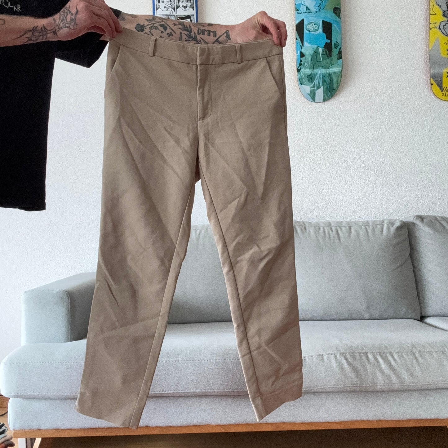 Beige Pants | Bern
