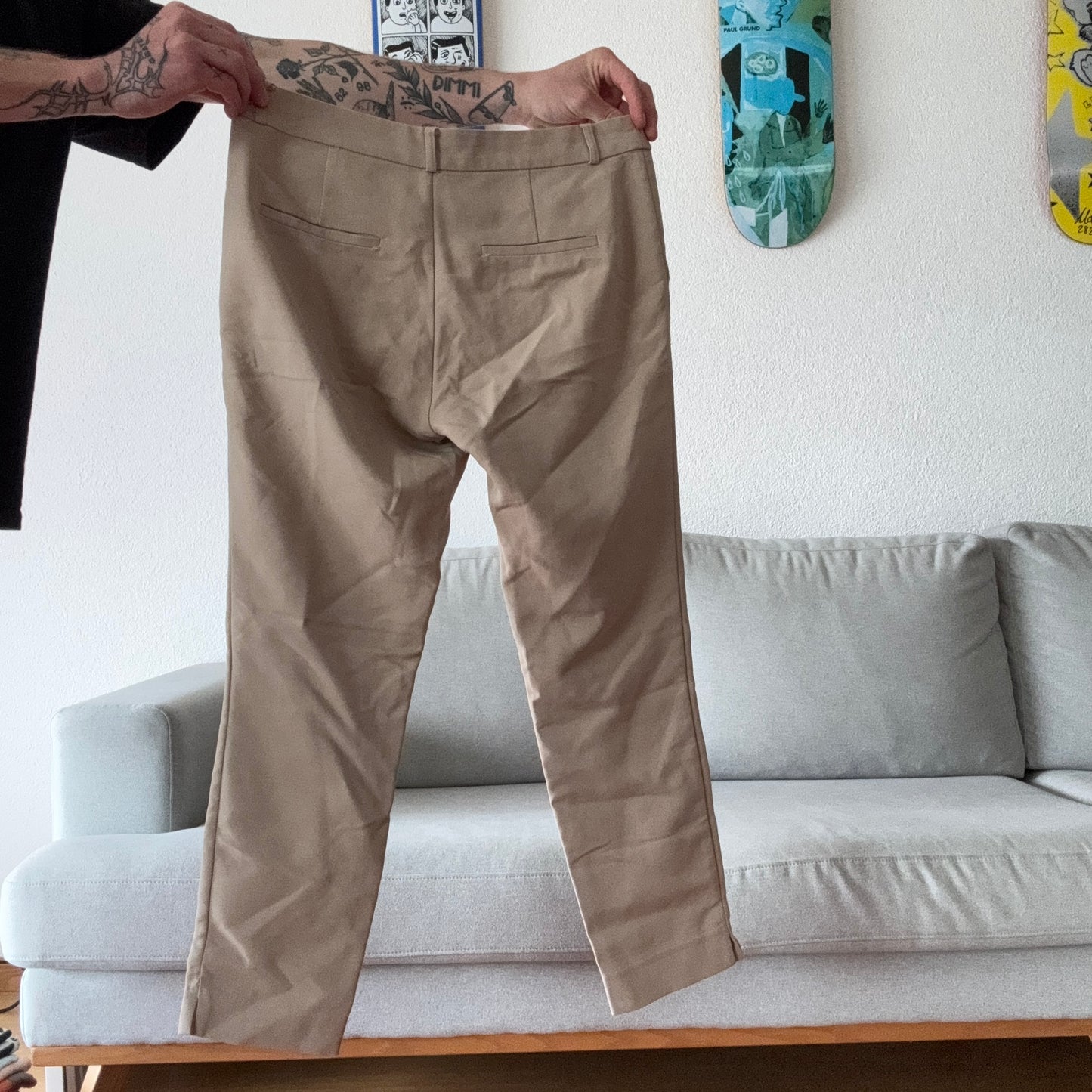 Beige Pants | Bern