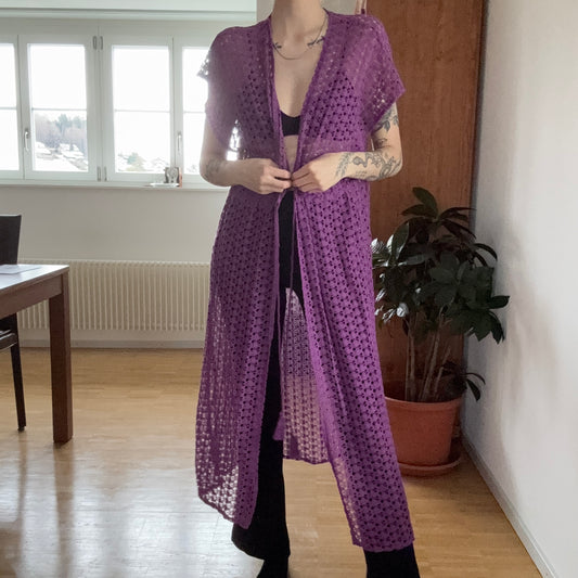 Purple Cardigan | Bern