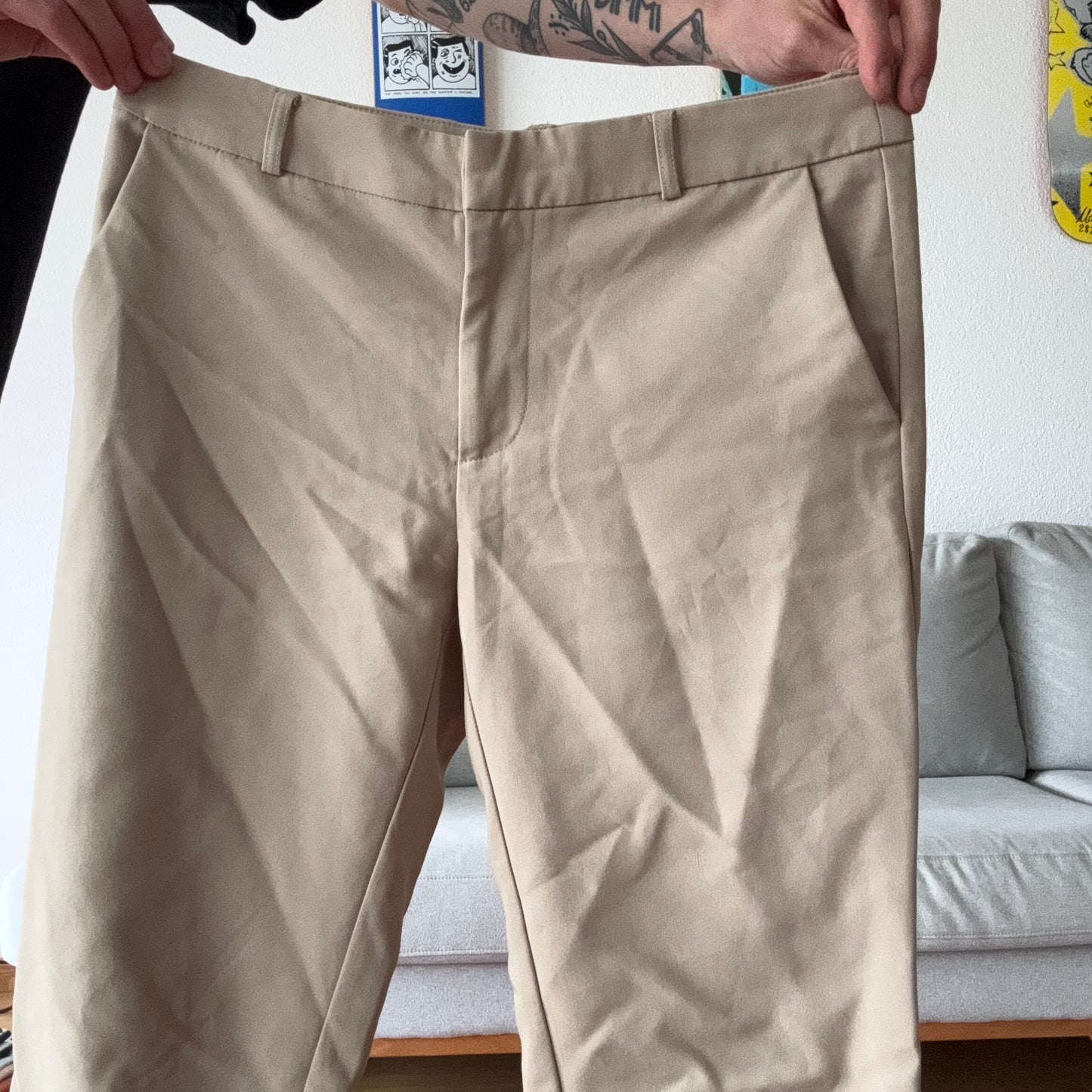 Beige Pants | Bern