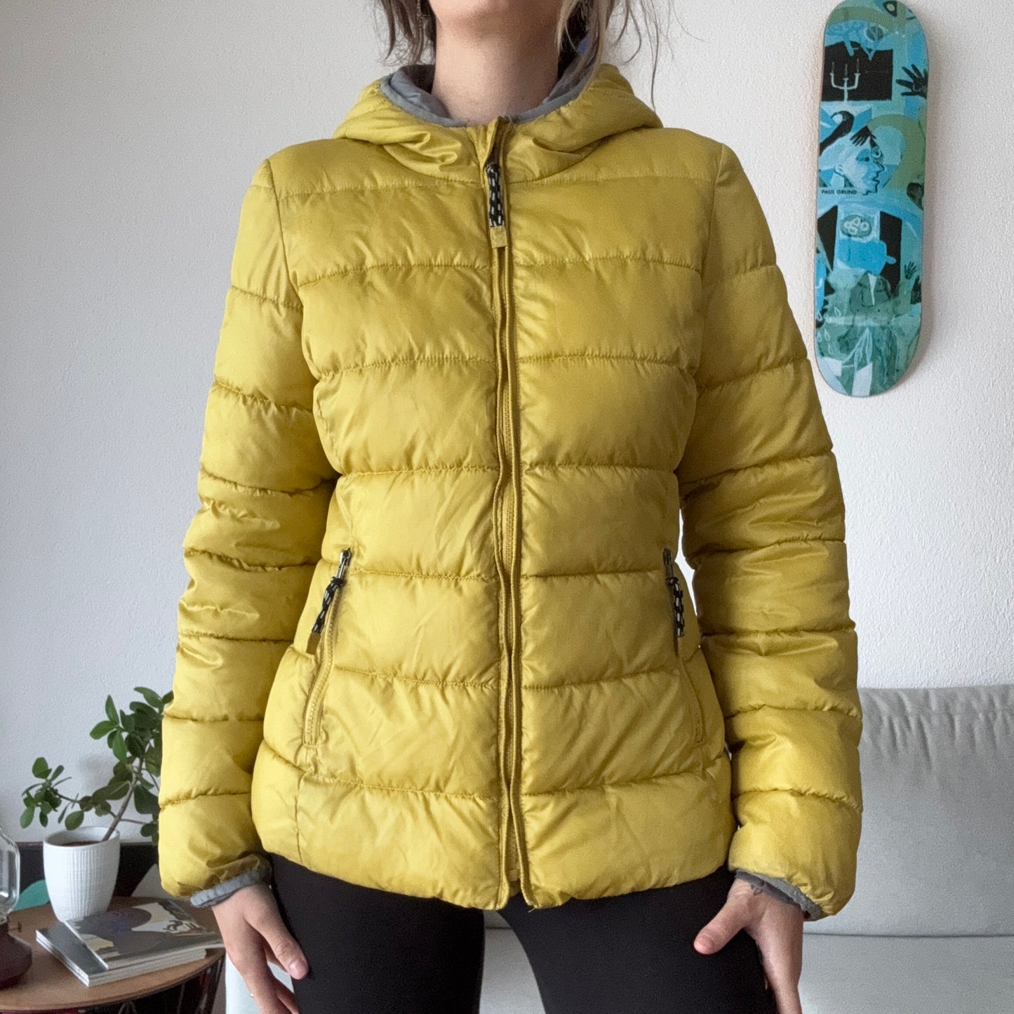 Yellow Puffer Jacket | Bern