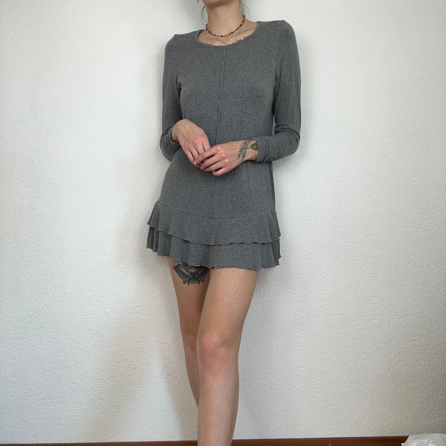 Gray Dress