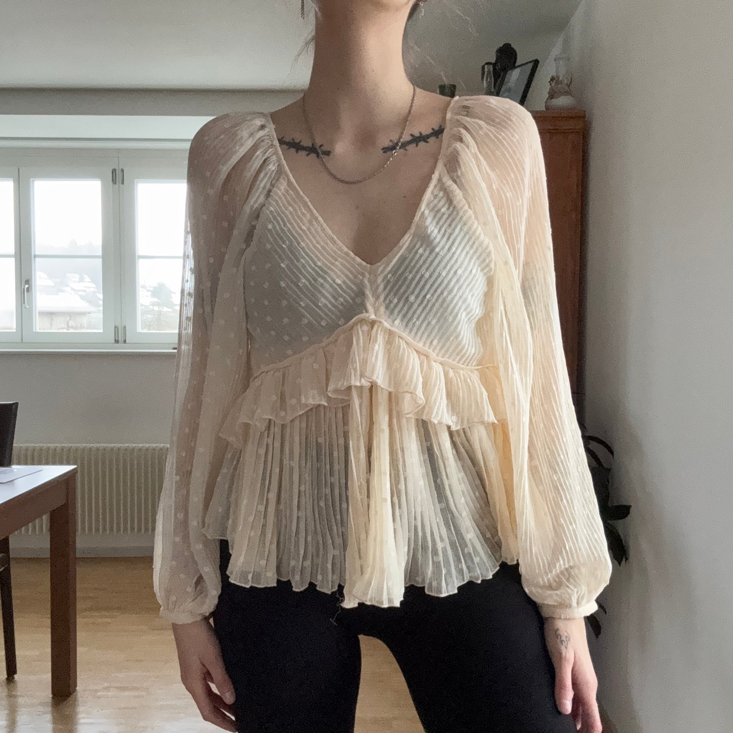 Beige Bluse | Bern