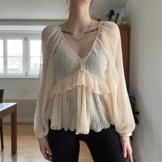 Beige Blouse | Bern