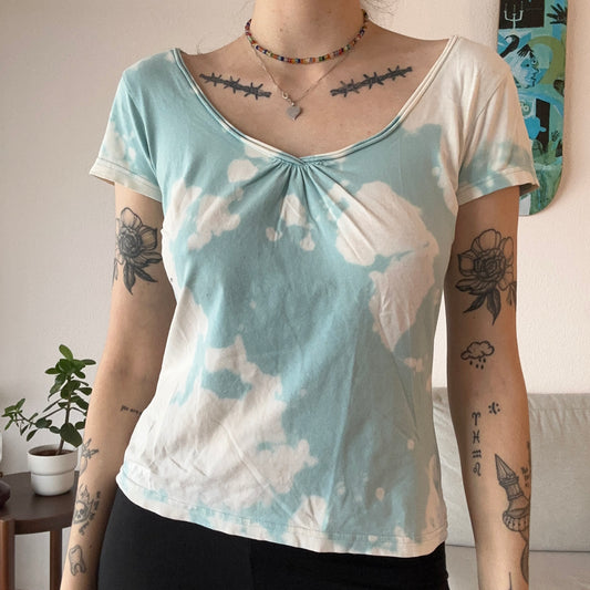 Blue bleached Shirt | Bern