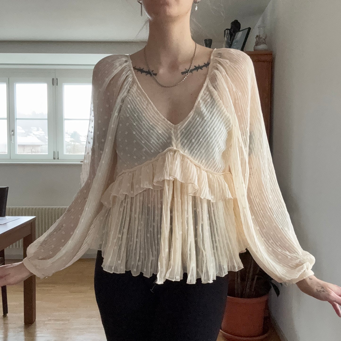 Beige Bluse | Bern