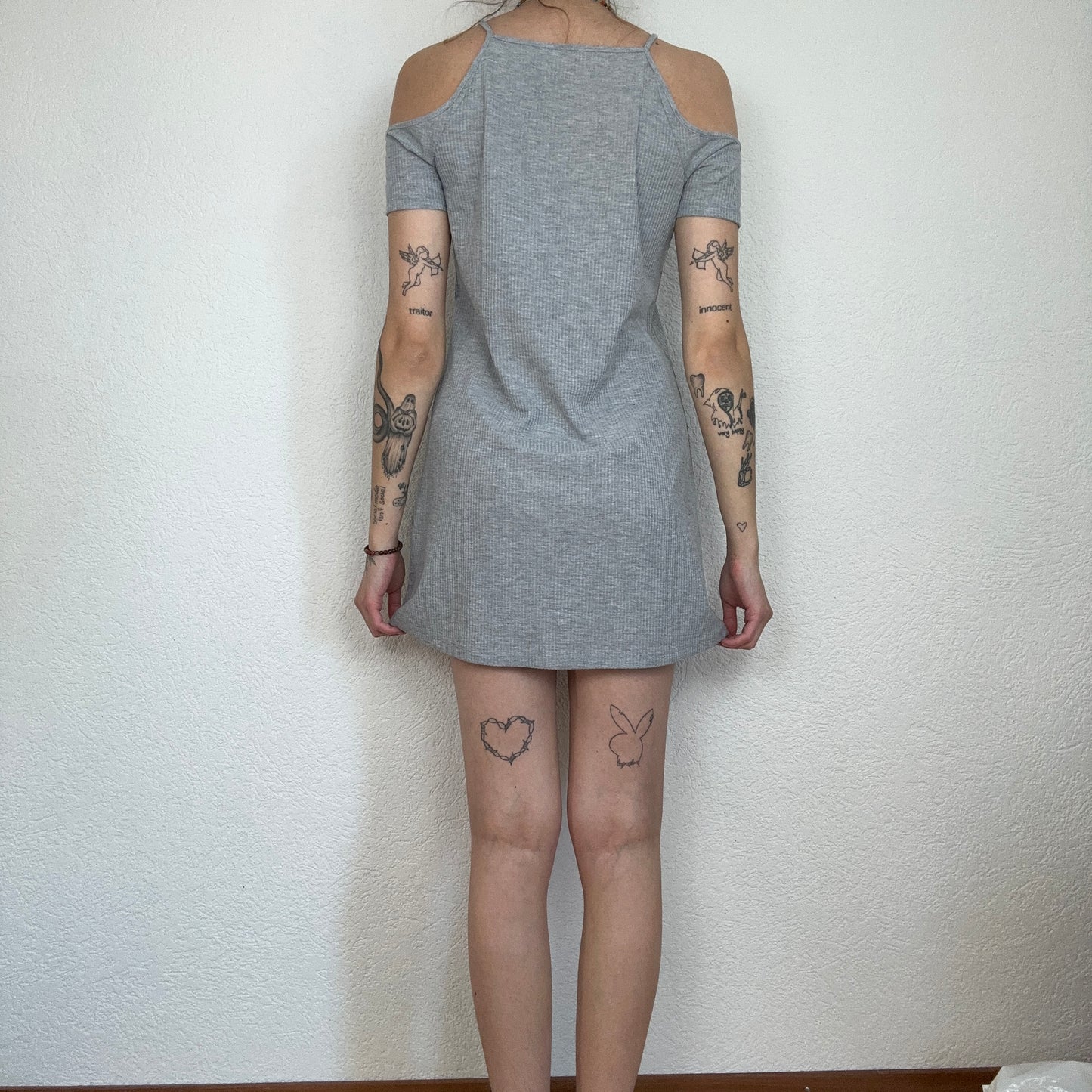 Gray Dress